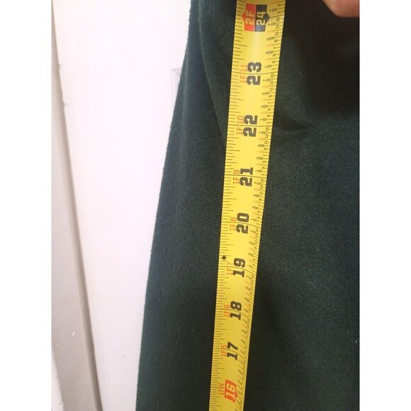 VITO RUFOLO Green Wool / CASHMERE Men's Blazer Notch Lapel & Button Closure SZ 4 - Picture 15 of 16